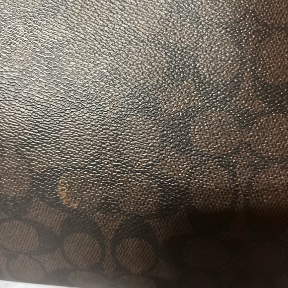 Rowan Large Satchel Bag In Signature Canvas With Fringe - Picture 4 of 10